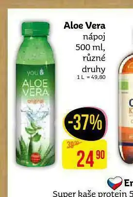 Teta Nápoj aloe vera nabídka
