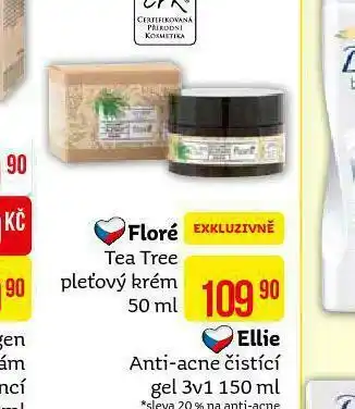 Teta Floré tea tree pleťový krém nabídka