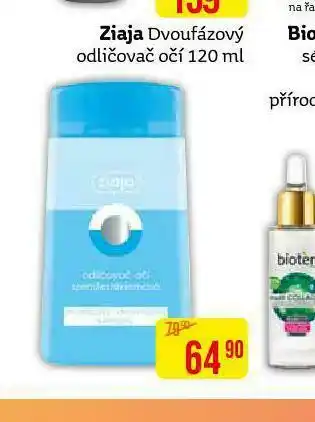 Teta Ziaja dvoufázový odličovač nabídka