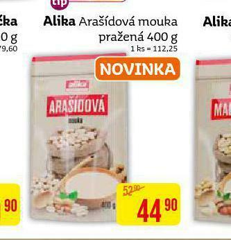 Teta Alika arašídová mouka pražená nabídka