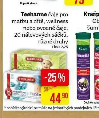 Teekanne čaj pro matku a dítě