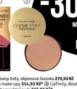 Teta Max factor pudr nabídka
