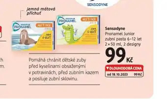 dm drogerie Sensodyne zubní pasta nabídka