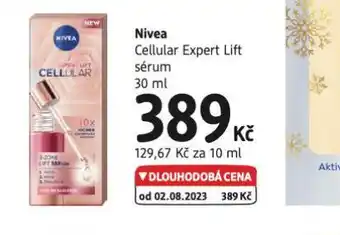 dm drogerie Nivea sérum nabídka