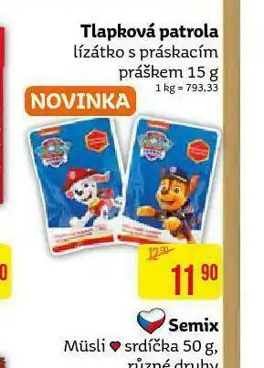 Teta Tlapková patrola lízátko s práskacím práškem nabídka