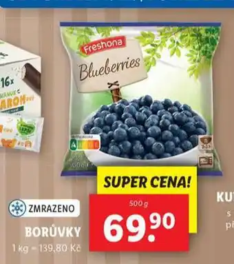 Lidl Borůvky nabídka
