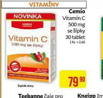 Teta Cemio vitamin c se šípky nabídka