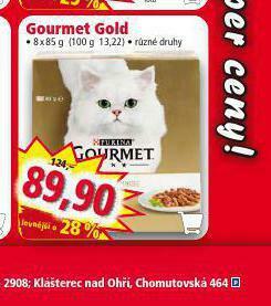 Norma Gourmet gold pro kočky nabídka