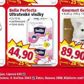 Norma Bella perfecta ultratenké vložky nabídka