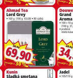 Norma Ahmad tea lord grey nabídka