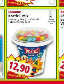 Norma Danone kostíci mix nabídka