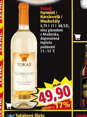 Norma Tokaji muskoláty nabídka