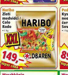 Norma Haribo zlatí medvídci / colo rado nabídka