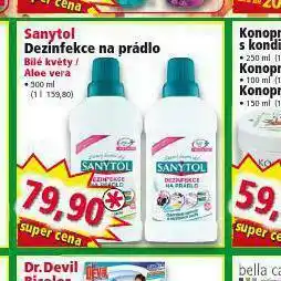 Norma Sanytol dezinfekce na prádlo nabídka