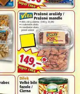 Norma Pražené arašíny / mandle nabídka