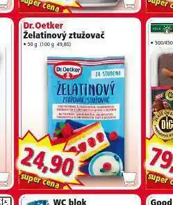 Norma Dr. oetker želatinový ztužovač nabídka