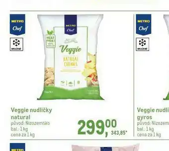 Makro Veggie nudličky natural nabídka