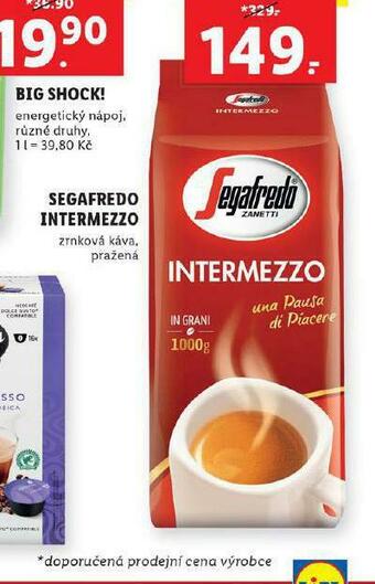 Lidl Segafredo intermezzo nabídka