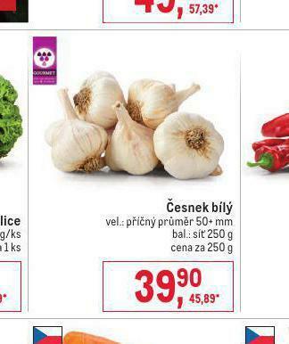 Makro Česnek bílý nabídka