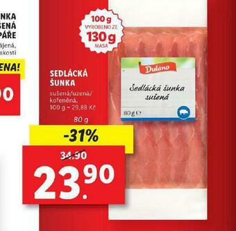 Lidl Sedlácká šunka nabídka