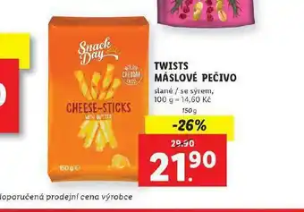 Lidl Twist máslové sušenky nabídka