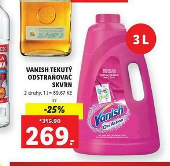 Lidl Vanish tekutý odstraňovač skvrn nabídka