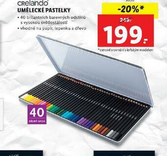Lidl Umělecké pastelky nabídka