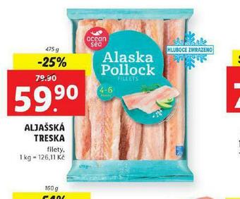 Lidl Aljašská treska nabídka