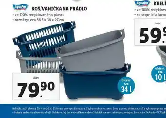 Lidl Koš / vanička na prádlo nabídka