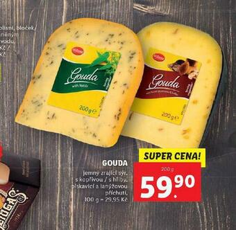 Lidl Gouda nabídka