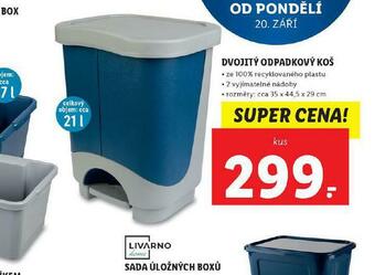 Lidl Dvojitý odpadkový koš nabídka