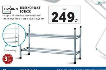 Lidl Teleskopický botník nabídka