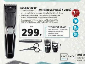 Lidl Zastřihovač vlasů a vousů nabídka