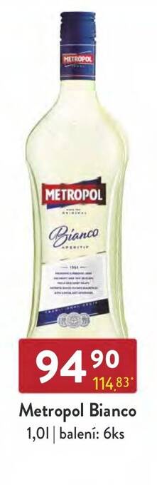 Qanto Metropol Bianco 1.01L nabídka