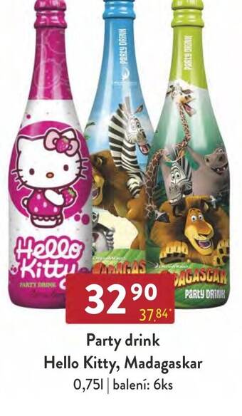 Qanto Party drink Hello Kitty, Madagaskar 0.75L nabídka