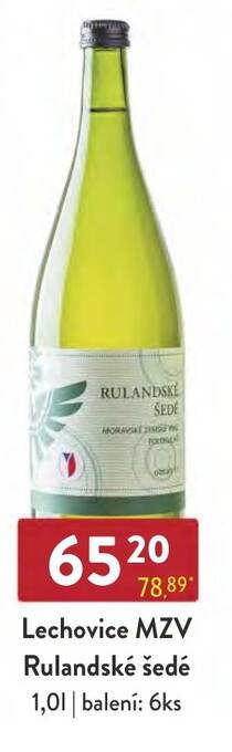 Qanto Lechovice MZV Rulandské šedé 1,0L nabídka