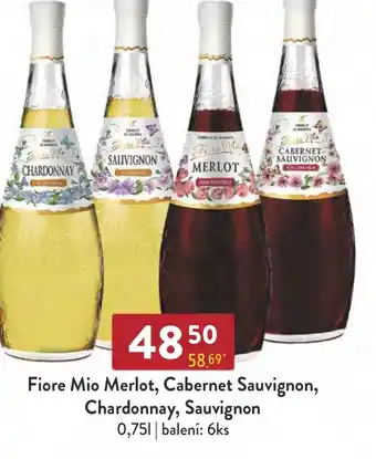 Qanto Fiore Mio Merlot, Cabernet Sauvignon, Chardonnay, Sauvignon 0,75L nabídka