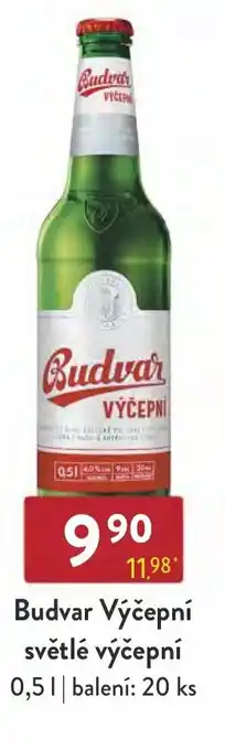 Qanto Budvar Výčepní světlé výčepní 0,5L nabídka