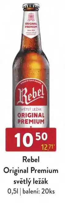 Qanto Rebel Original Premium světlý ležák 0,5L nabídka