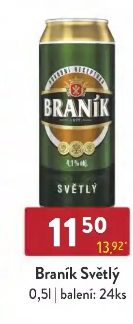 Qanto Braník Světlý 0,5l nabídka