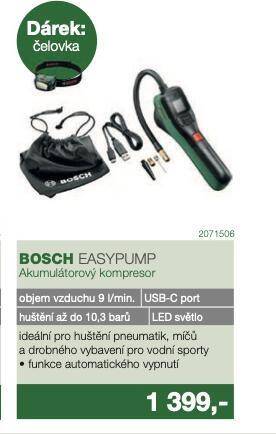Electro World Akumulátorový kompresor bosch nabídka