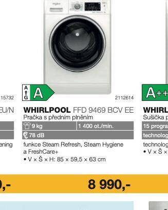 Electro World Pračka whirpool nabídka