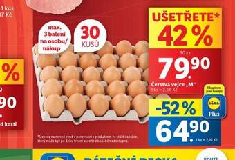 Lidl Vejce m 30 ks nabídka