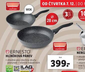 Lidl Hliníková pánev 28 cm nabídka
