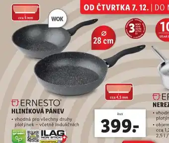 Lidl Hliníková pánev 28 cm nabídka