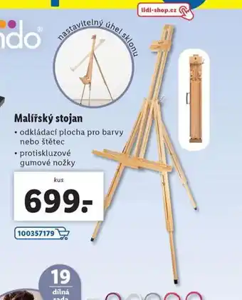 Lidl Malířský stojan nabídka