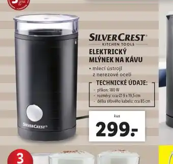 Lidl Elektrický mlýnek na kávu nabídka