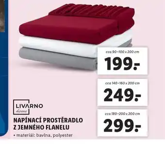 Lidl Napínací prostěradlo 90-100 x 200 cm nabídka