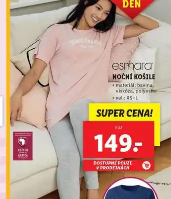 Lidl Noční košile nabídka
