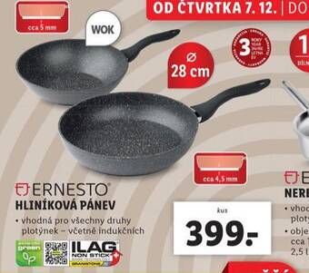 Lidl Hliníková pánev 28 cm nabídka